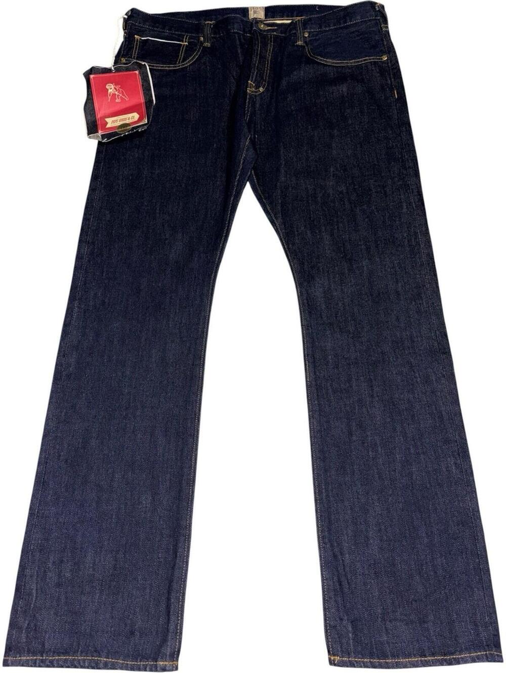New 40x34 PRPS Selvedge Demon Japanese Denim Jeans Selvage Vintage Y2k 90s Vtg
